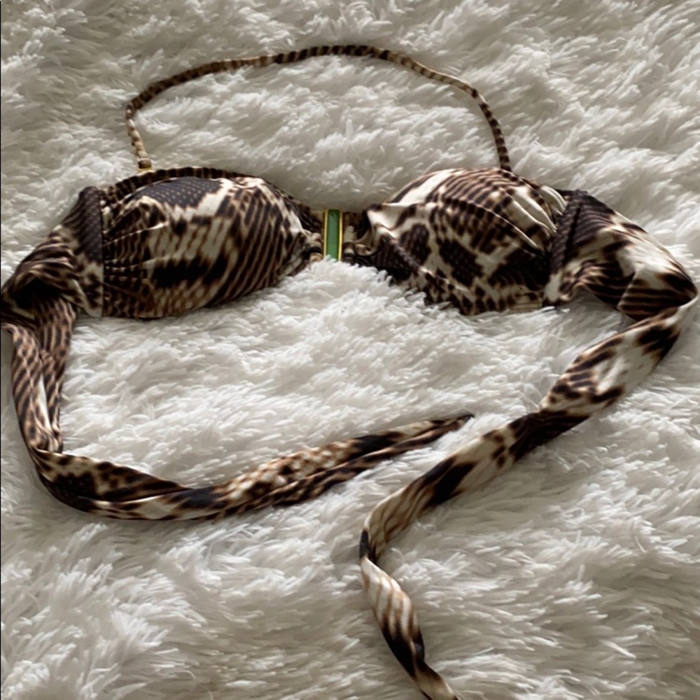 Vix Snakeskin Bando top